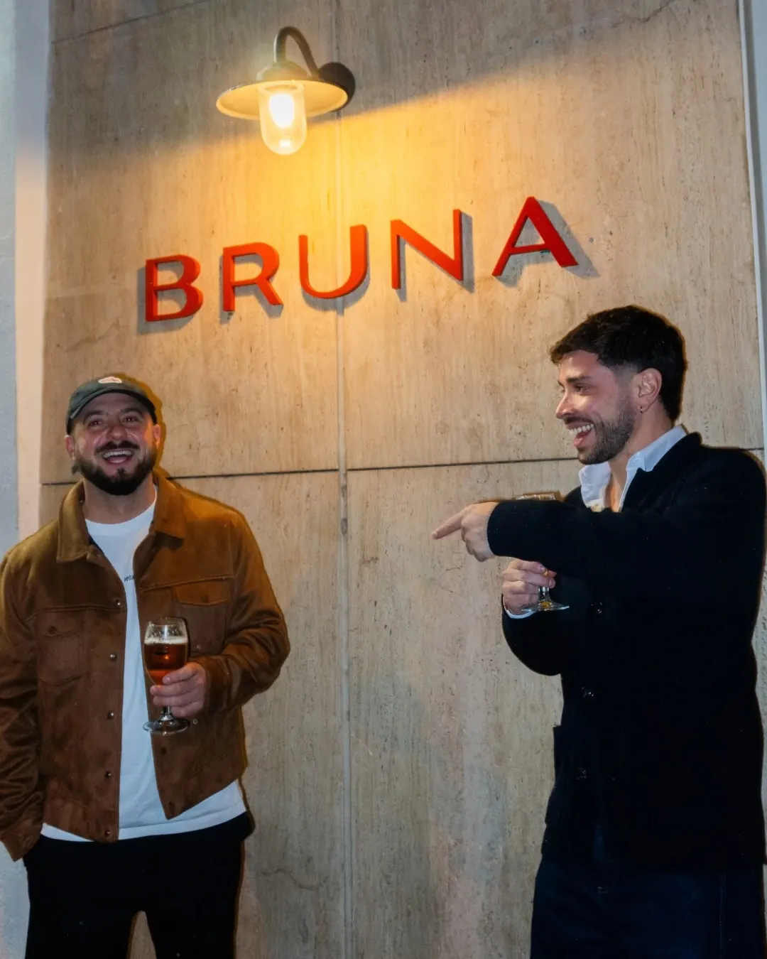 Bruno y Nahuel en Bruna